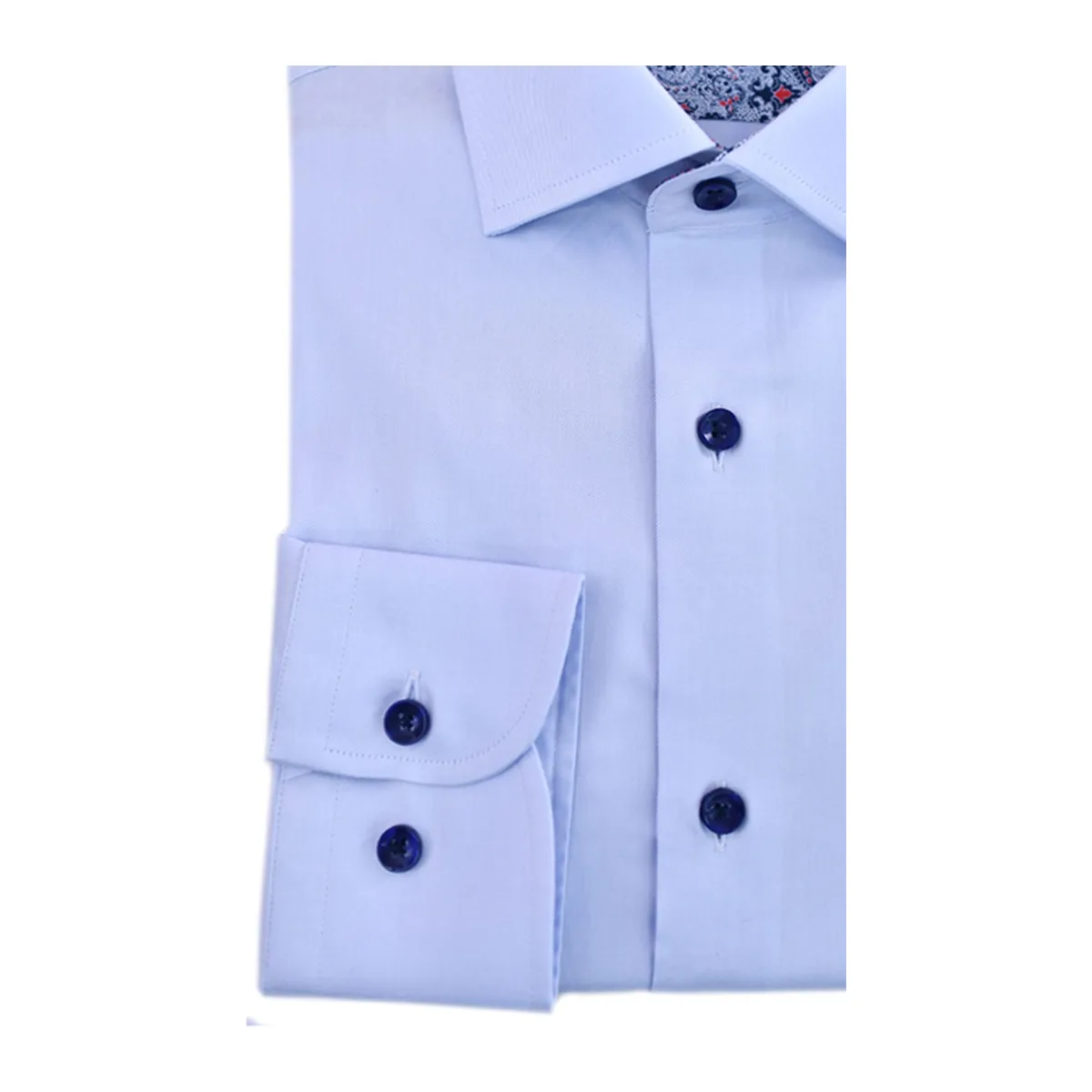 Erkek Gabardin Doku %100 Mısır Pamuğu Gömlek (BN8001/V19) - Görsel 2