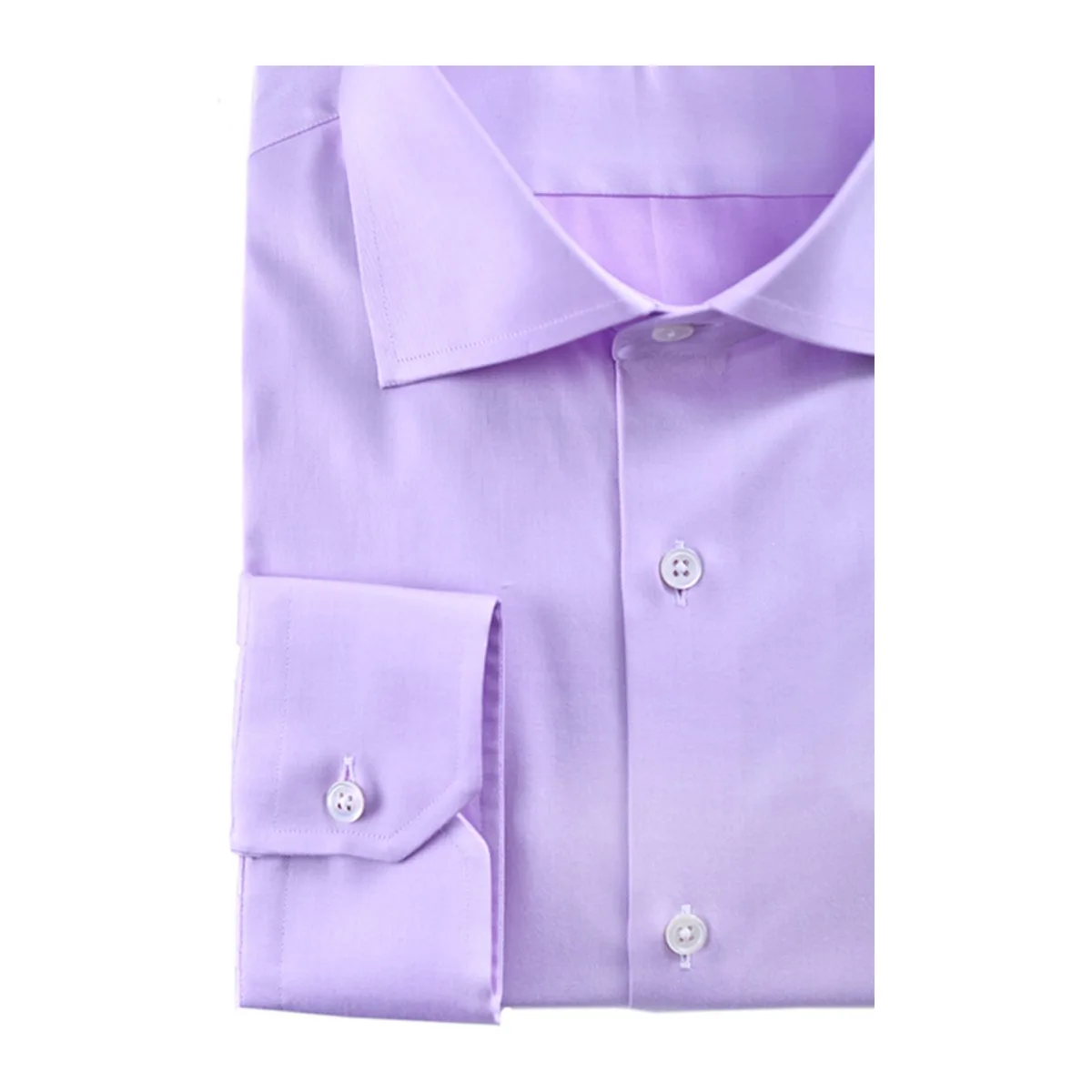 Erkek Lila Gabardin Doku %100 Mısır Pamuğu Gömlek (BN8001/V24) - Görsel 2